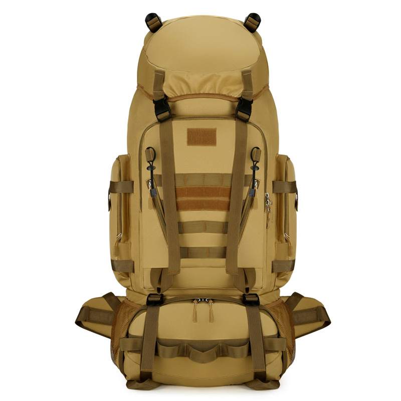 Bolsa de senderismo al aire libre para hombres 90L mochila de hombro ligera de gran capacidad bolsa de senderismo bolsa de viaje impermeable