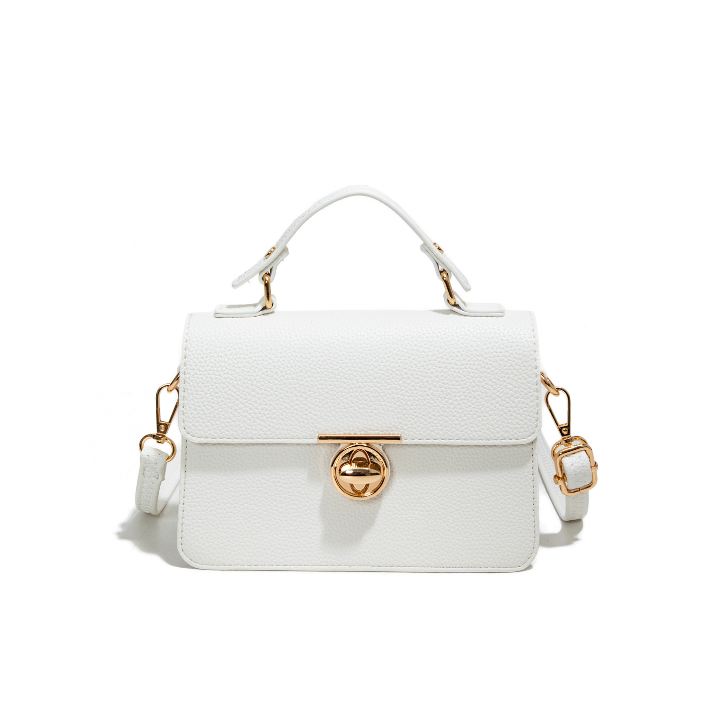 Bolso de mochila para mujeres 2025, nuevo tipo transfronterizo de lichi, bolso de mano cuadrado, sensación de alto nivel, lujo ligero, bolso de hombro universal