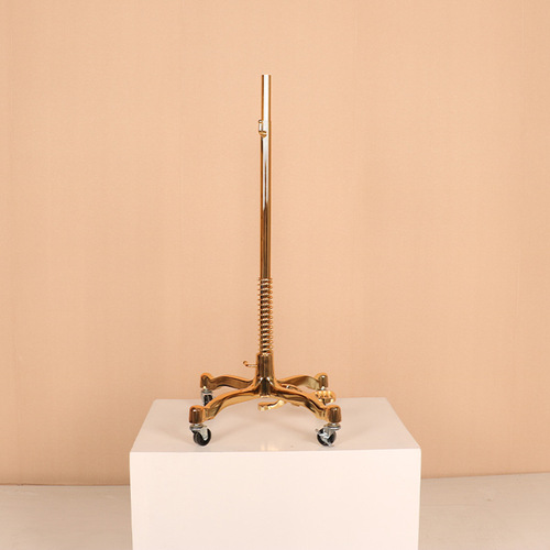 Half-body mannequin iron base DIY accessories mannequin stand human platform triangular square mirror square plate round plate