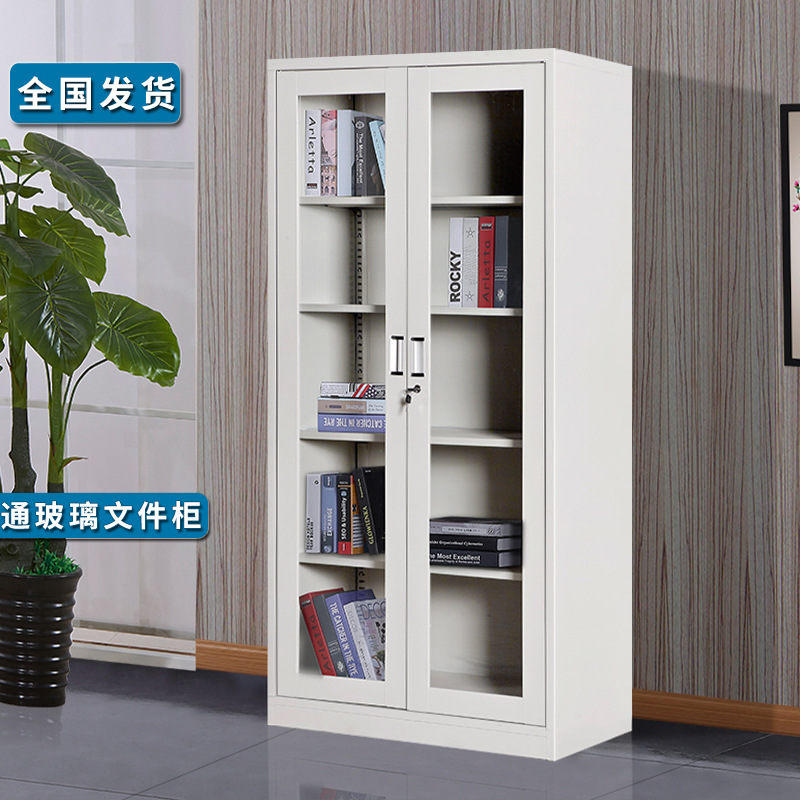 Steel file cabinet office iron cabinet certificate file security cabinet tool cabinet material office cabinet locker