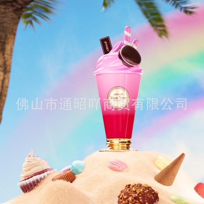 Armaf Delights Yum Yum Parfum 国境を越えたホットアイテムドバイ中東アイスクリーム女性用香水|undefined