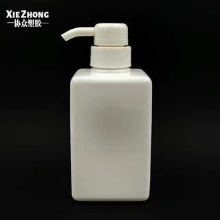 洗发水瓶子 400mlPET方瓶 消毒液洗手液瓶 沐浴露洗发水瓶 乳液瓶