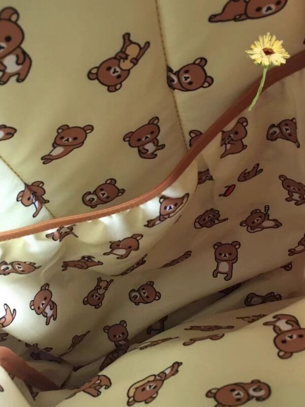 新しい日本のかわいいクマブラウン大容量漫画バックパックカジュアル多用途学生ソフトガールバックパックスクールバッグ|undefined