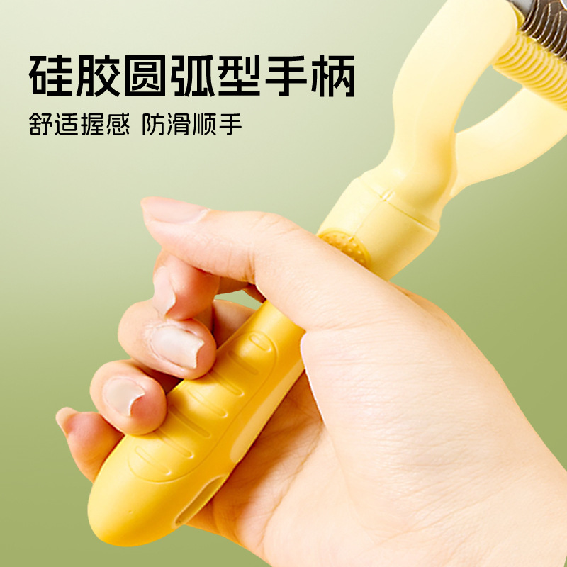 Peine de desnudo de doble cara para mascotas de nuevo estilo Peine para perros Peine anti-nudo para perros Peine de desnudo para depilación de gatos Productos para mascotas