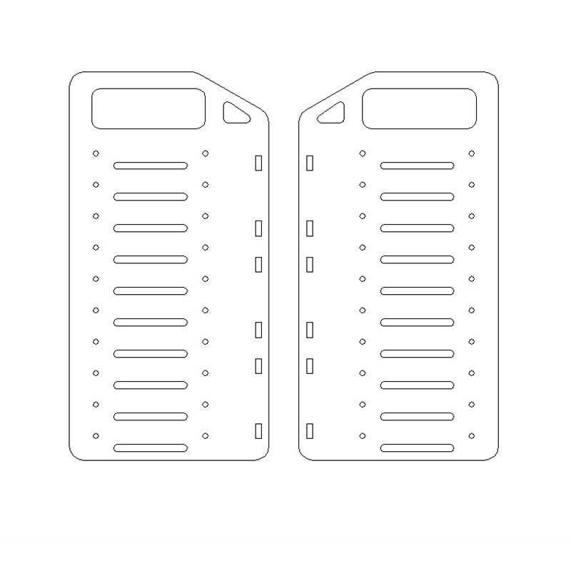 Rack de disco duro rack de expansión soporte de jaula de disco duro mecánico rack de disco duro externo 3,5 caja de disco duro acrílico transparente de escritorio