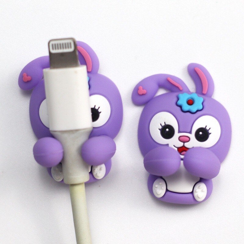 データケーブルストレージデスクトップホルダーかわいい漫画ケーブルオーガナイザーシームレスパンチフリーモバイル充電ケーブル固定クリップ|undefined