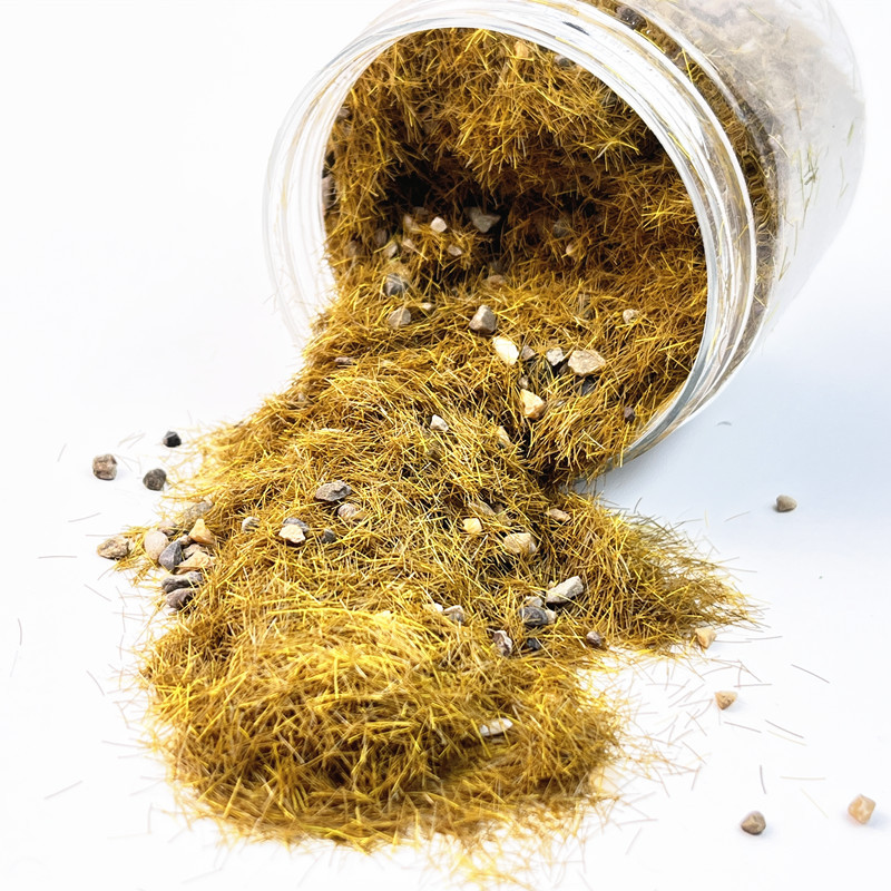 Original micro paisaje simulación tierra hierba piedra partículas vegetación hierba polvo edificio arena bandeja césped DIY materiales hechos a mano