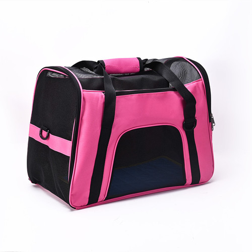Cross-border best-selling pet bag for dogs, durable dog travel bag, cat bag, hand-held backpack, external glue net cage cross-body bag