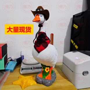 ���F��Giddy the Porch Goose Statue �T���Z ���@���Z�ײ���ɳ��