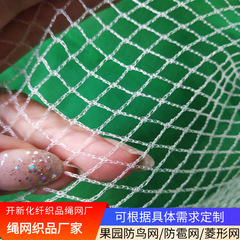 クロスボーダー果樹園防鳥網農地魚塘ポリエチレン十字線防網家禽養鶏網藤網
