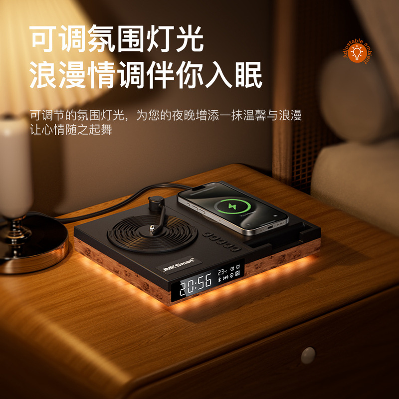 ワイヤレス充電器 Bluetooth スピーカー Huawei 社 Apple 携帯電話オーディオステレオスマートミニクロスボーダー新モデルに適しています|undefined