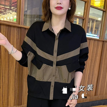 春装时尚休闲女装妈妈装风尚标杆，短外套突显您的日常通勤款
