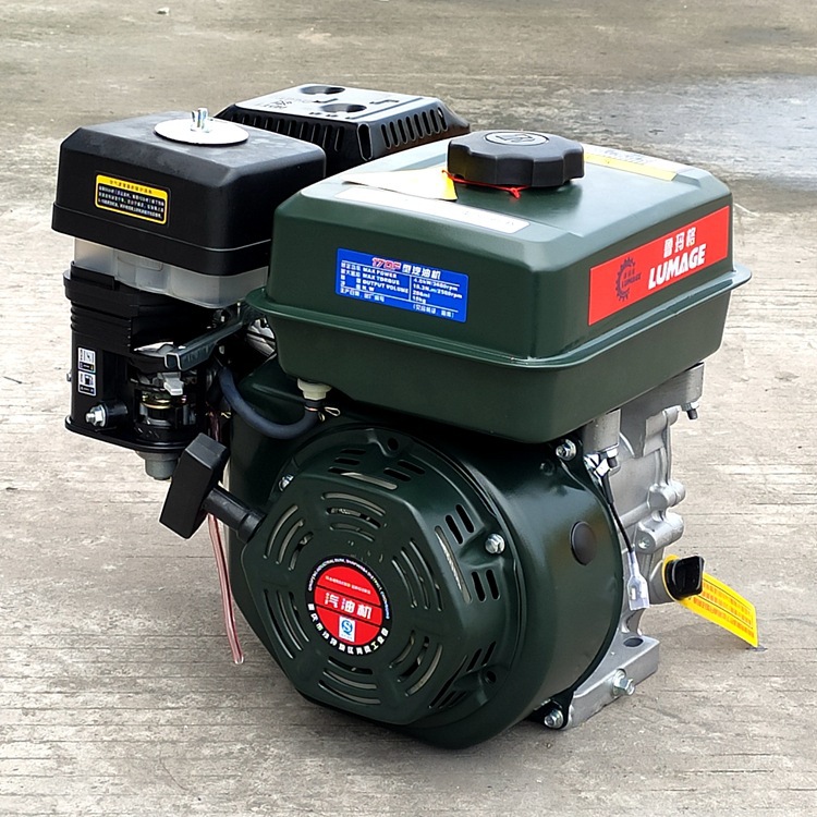 Chongqing single-cylinder air-cooled 168F170 Gasoline Engine 7 horsepower small grinder for water pump thread