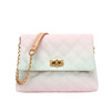 Chain, one-shoulder bag, suitable for import, wholesale, chain bag, gradient