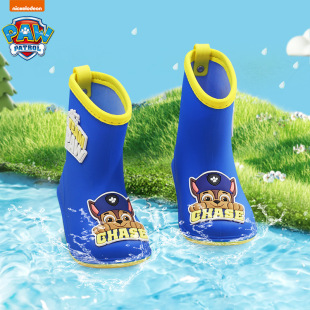 Wang Wang team Children's rain boots non-slip small and medium-sized children's girls rain boots girls students Children's waterproof water shoes Children's rubber shoes