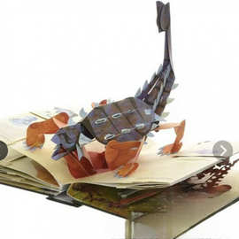 3D Encyclopedia Prehistorica Dinosaurs恐龙百科全书立体书