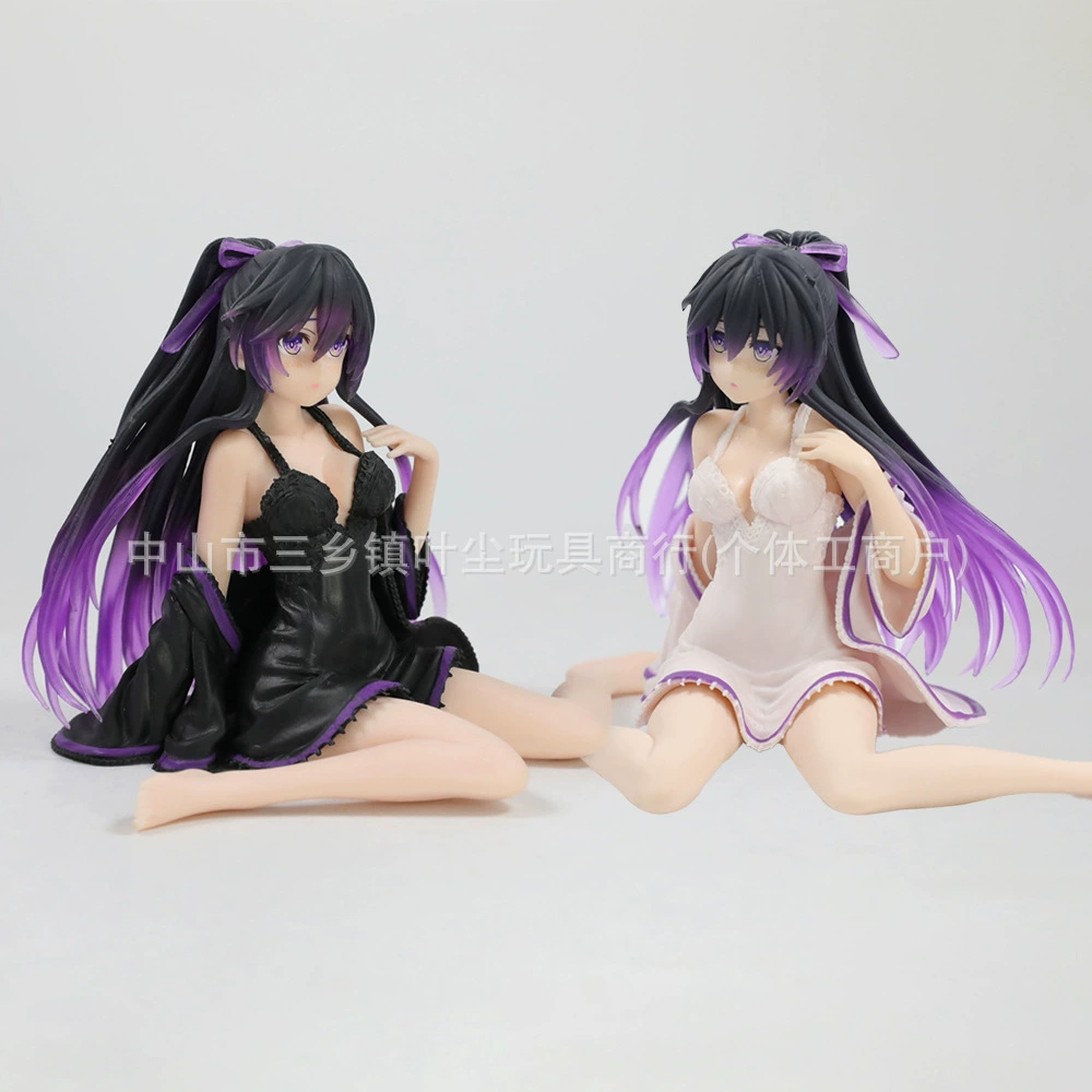Фигурка (Date A Live) Ятоґами Тока — поза сидящих пижам, 17.5 см мини коллекционная