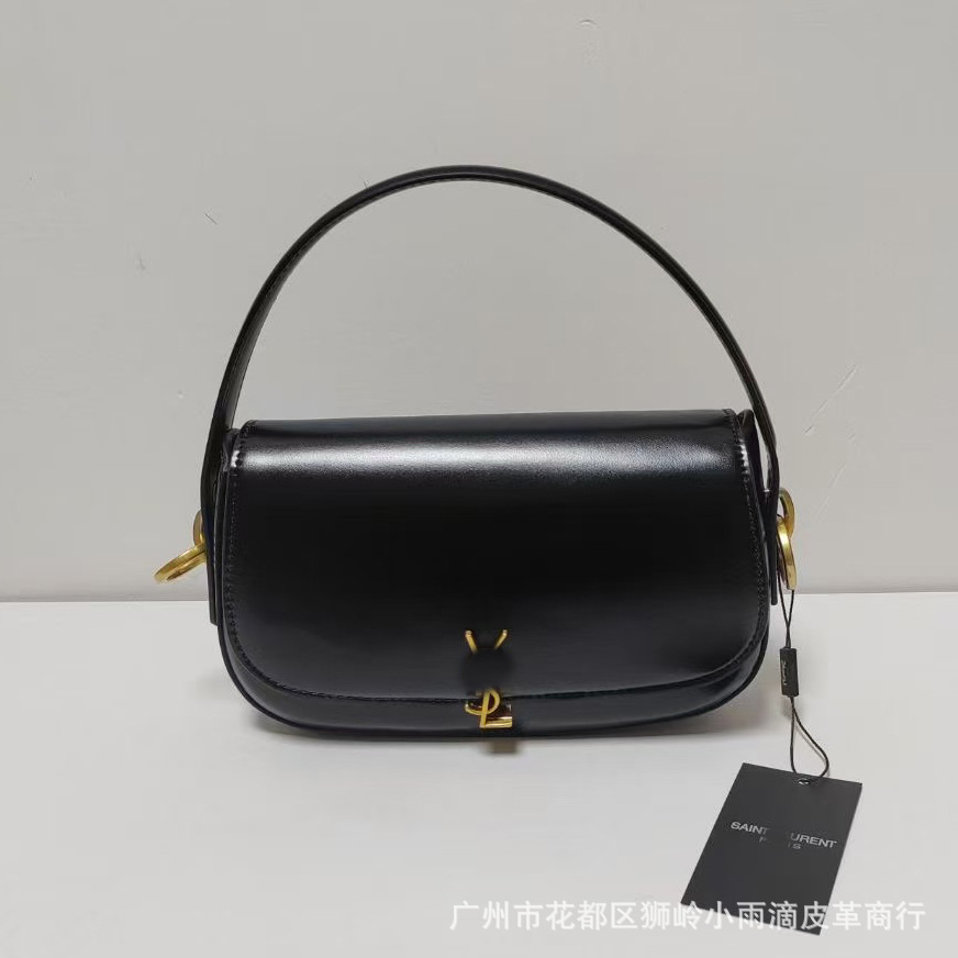 Voltoire Half-Moon Saddle Bag - Minimalist Cowhide Leather Shoulder Bag For Women - Thumbnail 8