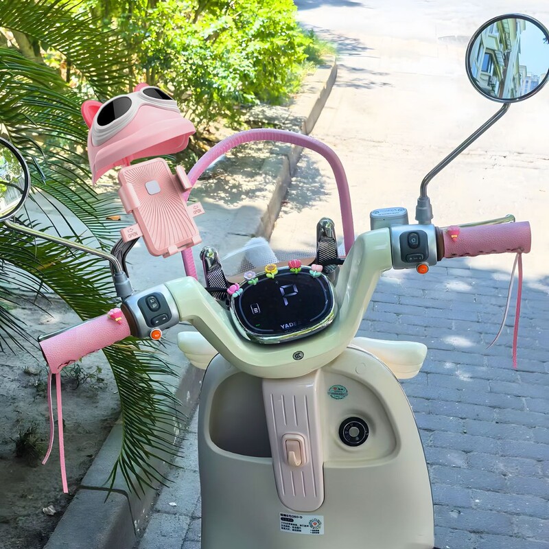 小型ヘルメット電気自動車ホルダーテイクアウトライダー自転車オートバイ防雨防振電気自動車携帯電話ホルダー|undefined