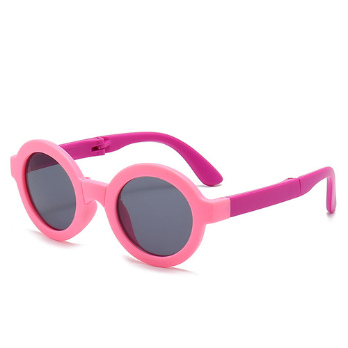 Children's sunglasses infant sunglasses unisex foldable UV protection trendy fashionable Korean style sunshade outdoor sun protection glasses