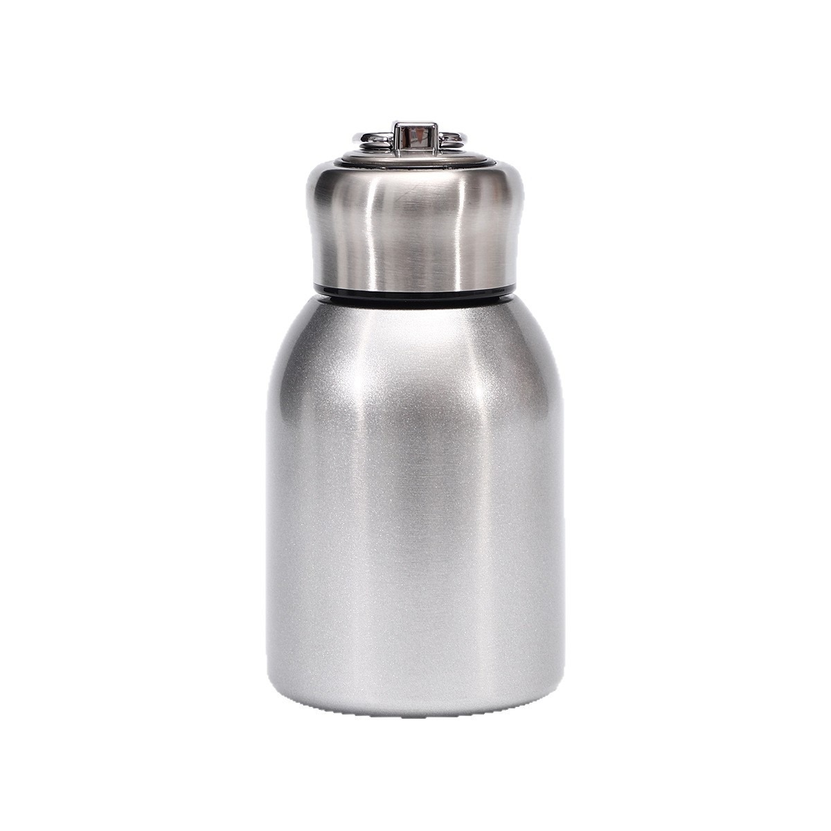 Cross-border mini lindo pequeño gordo Ding304 taza de aislamiento de acero inoxidable de doble capa vacío portátil anillo de bolsillo taza