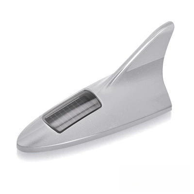 vehicle antenna Light Universal Roof Anti-Rear - shark-fin-flash-light-star-silver
