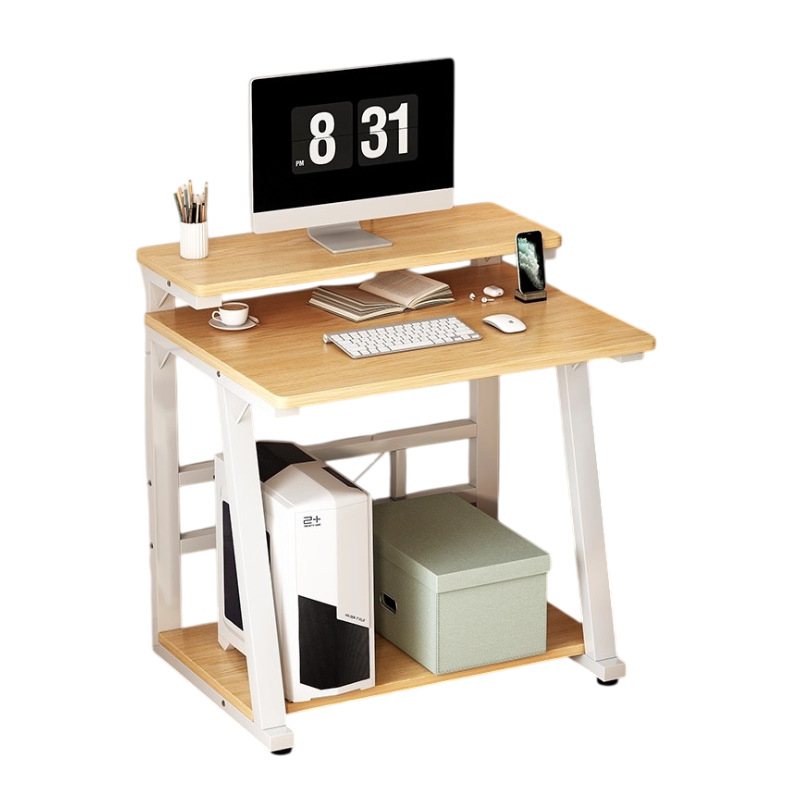 Escritorio de computadora de casa pequeña mini escritorio móvil dormitorio simple doble escritorio de computadora de escritorio