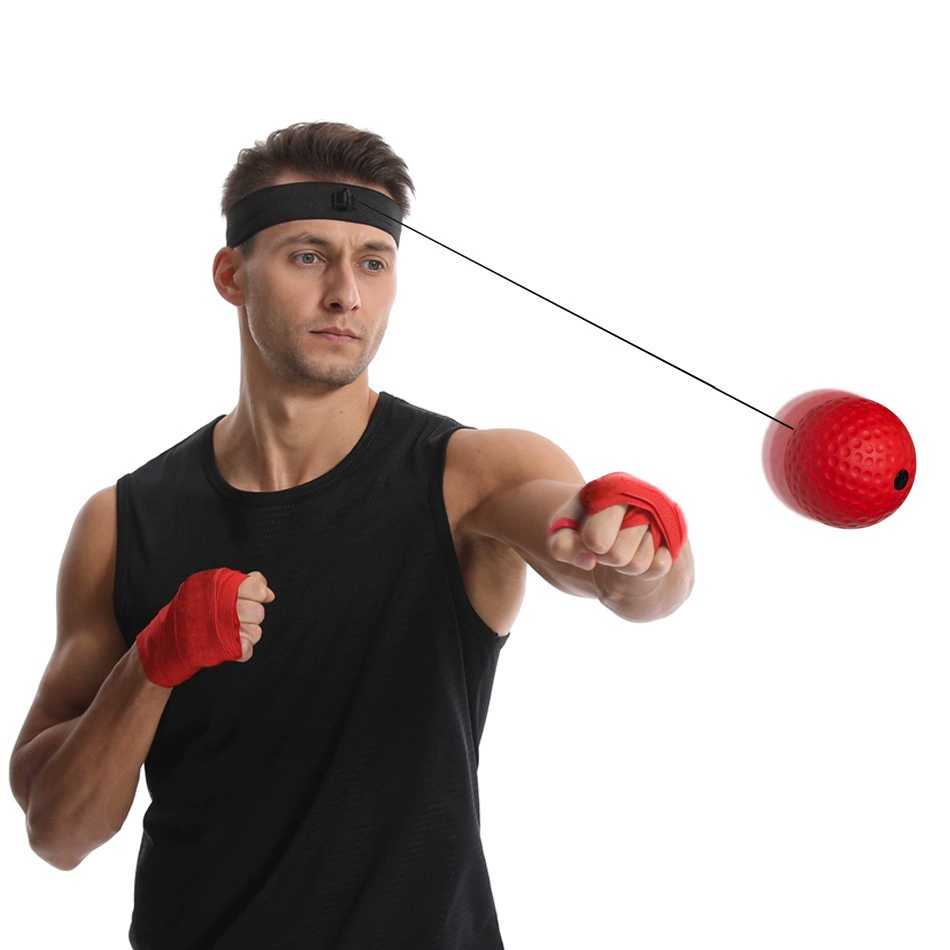 Голова стиль бокс Reaction Ball сжатие вертикального мяча волшебная скорость мяч для взрослых и детей тренировка фитнес развлечения дом