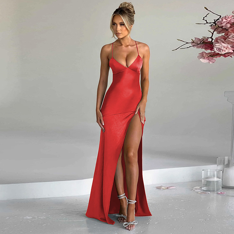 Elegant Satin Dress