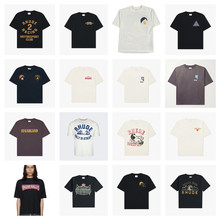 RHUDE �컨�� 2024 ��ʽ�͹�ӡ���߽֌�����Ů��H�������et��