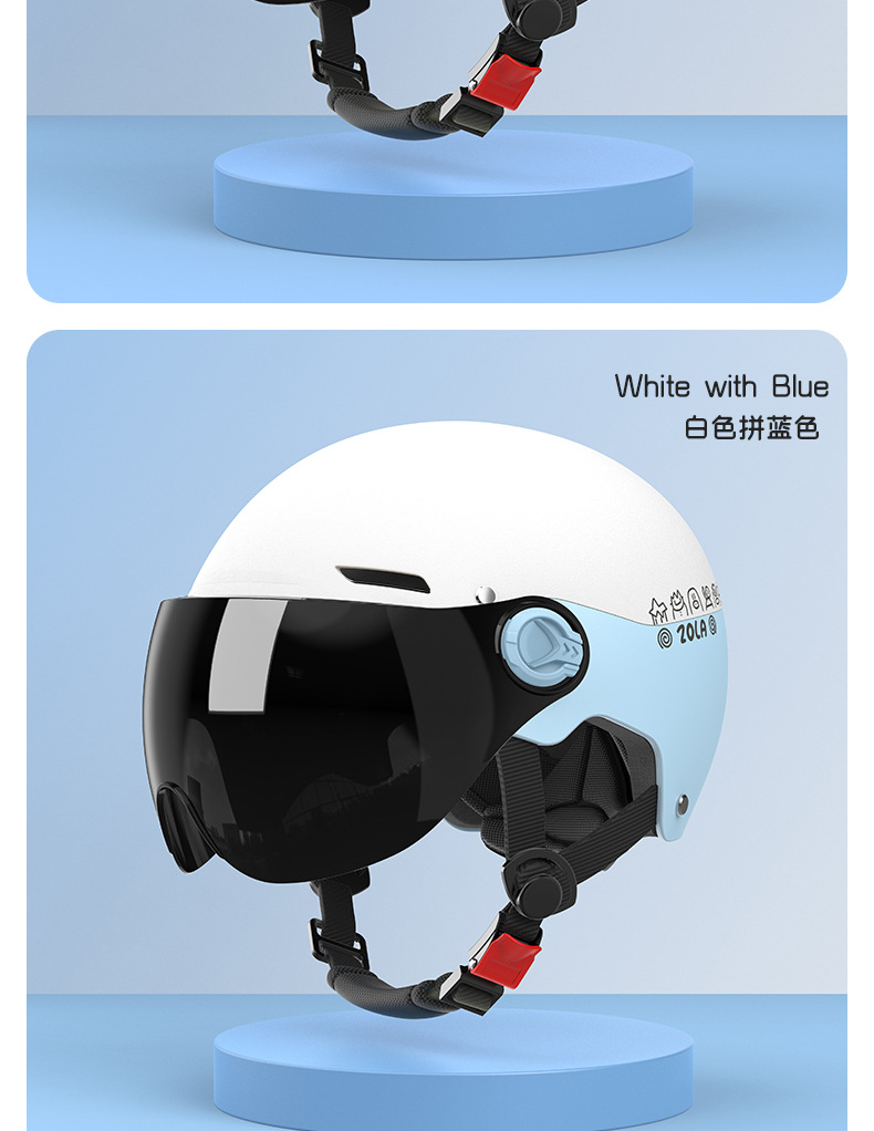 3C Certified Electric Motorcycle Helmet for Men and Women, 2025 Model, for Riding and Commuting, Safety Helmet for Electric Vehicles, Protective Gear