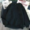 regular Crewneck Sweat Black
