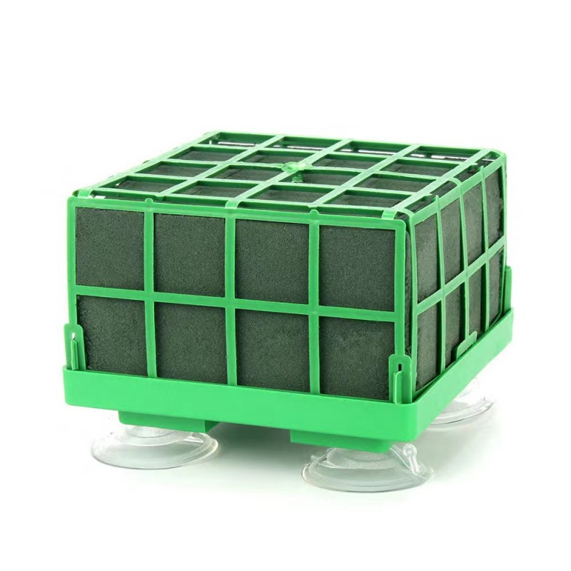 Arreglo floral flor neta titular de barro jaula de flores cesta soporte de flores flor neta barro flor espuma jaula escritorio boda material de arreglo floral