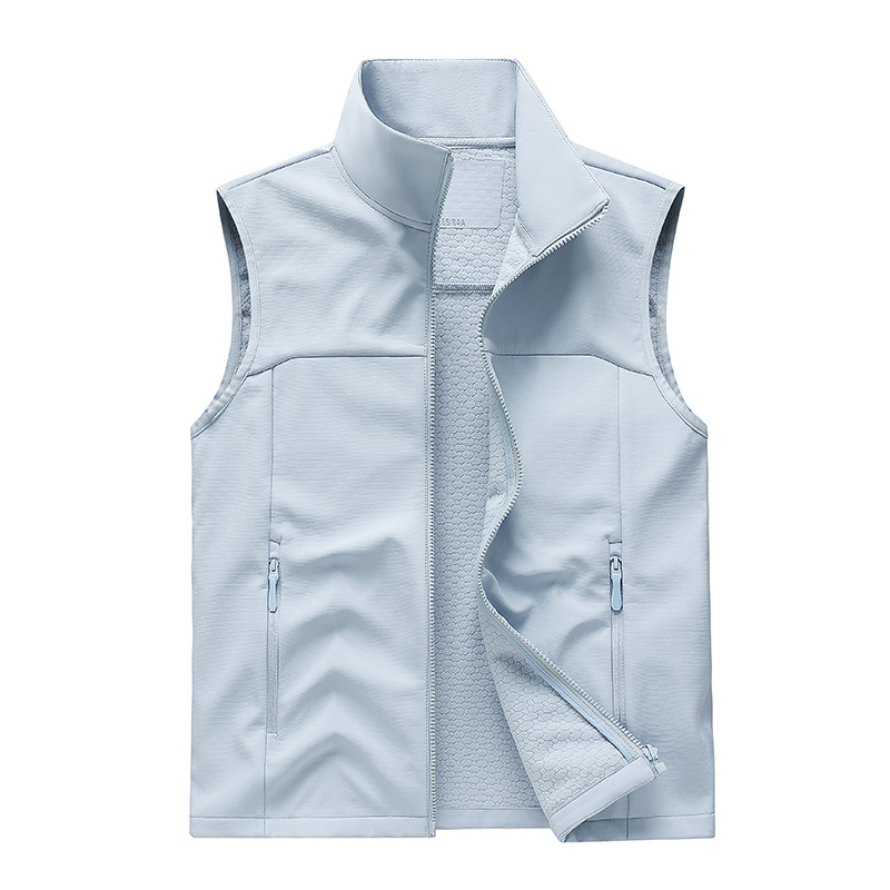 2026 Autumn/Winter New Outdoor Sports Vest Running Vest Men's and Women's Warm Vest Sports Warm Jacket