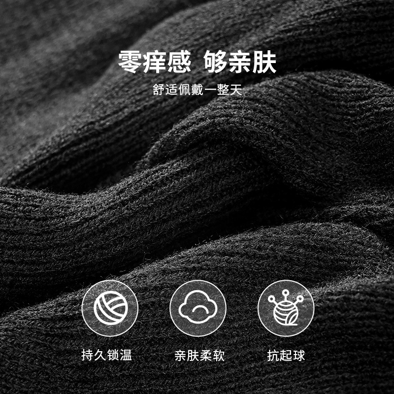 Winter Warmth Hat, Scarf, and Gloves 3-Piece Set in an All-in-One Gift Box&mdash;Fleece-Lined Wool Knit Design for Cold-Weather Export