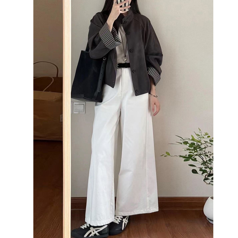 灰色短风衣外套女2025秋季新款巨好看的小个子正流行爆款韩版薄款|undefined
