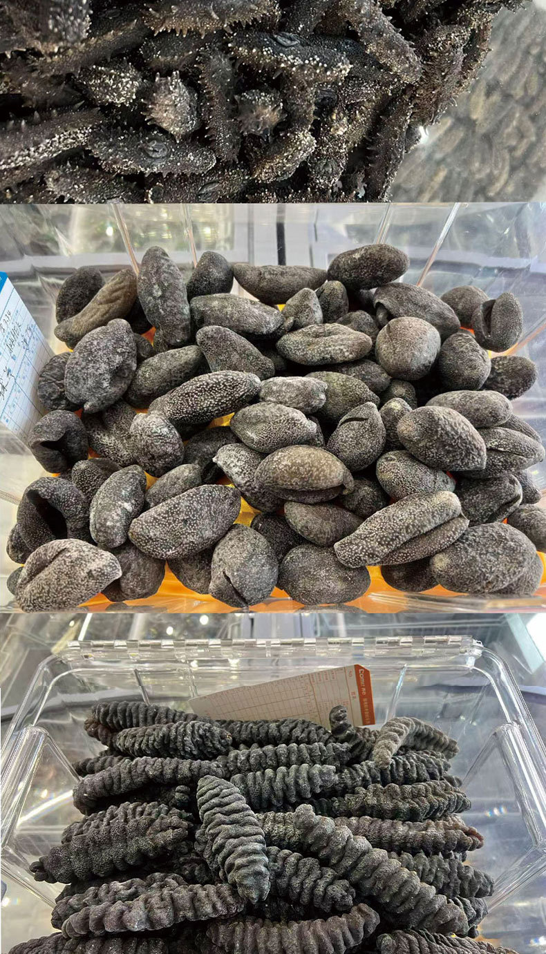 Pure Lightly Dried Liaoning Sea Cucumber 6-7 Year Grade A 50g Gift Box in use