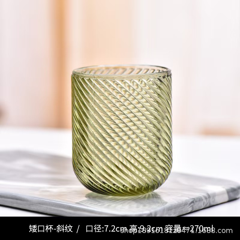Nuevo retrógrado tallado alto taza de agua taza de vino taza de bebida creativa elegante casa hotel café utensilios de vino