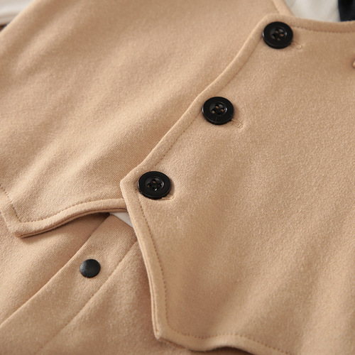 Baby boys' gentleman's clothing, infant romper, spring and autumn Korean-style Instagram-style crawling suit, newborn overalls for cross-border shipping