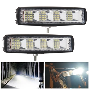 Yüksək Parlaqlıqlı Xətti Avtomobil LED İş İşığı 24LED Fənər Yolsuzluq Köməkçi İşıq