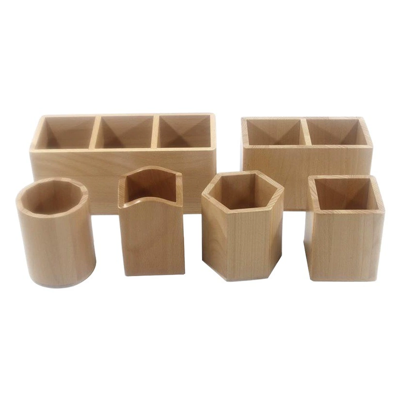 Сосновый держатель ручки поддерживает DIY массивный деревянный держатель ручки с фиксированной гравировкой LOGO настольная коробка для хранения дерева цвета логотипа держатель ручки оптом