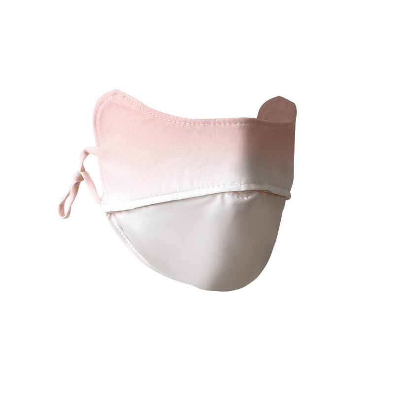 Nueva máscara de protección solar de la esquina del ojo del color degradado para mujer protección solar a prueba de polvo de verano
