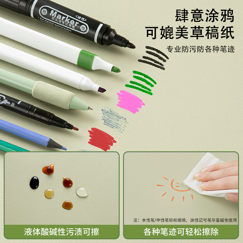 加厚学生护眼书桌垫子儿童学习桌布写字台专用电脑桌垫桌面保护垫|undefined