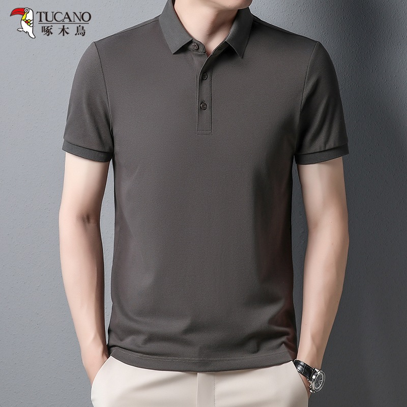 Tucano verano nuevo en stock manga corta fit diario moda casual hombres de negocios Polo