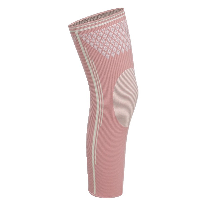 Rodillera polainas articulación femenina vaina de la rodilla alargado profesional saltar la cuerda bádminton correr deportes tubo largo presión baloncesto