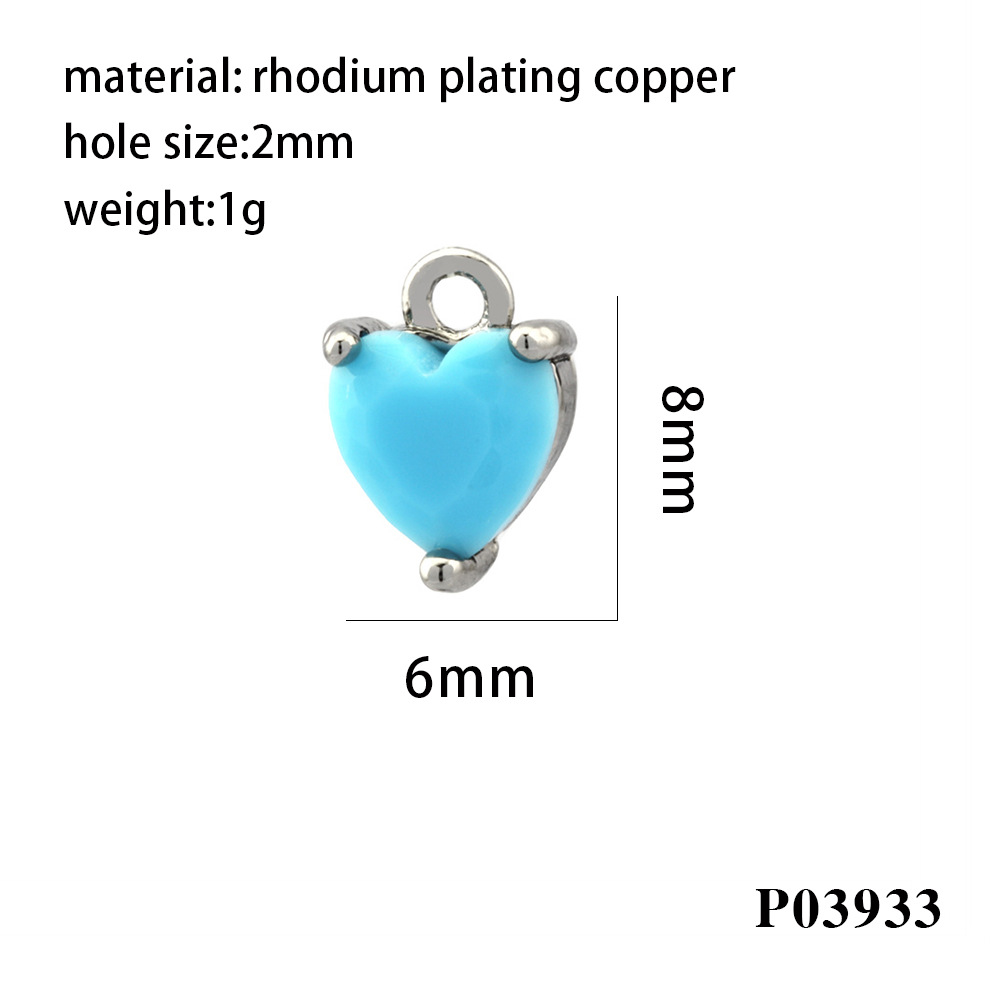 2g Weight Pendant Jewelry Making Type 18K Gold Plated Plating Material DIY Jewelry Accessories Classification 1 Piece Quantity Copper Material Heart Shape Pattern All Seasons Season Simple Style Style 1 Piece Copper 18K Gold Plated Heart Shape Pendant 12
