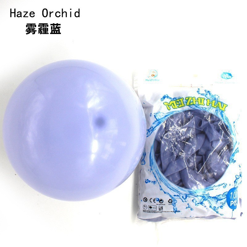 Globo mate personalizado de 10 pulgadas engrosado decoración de la sala de bodas decoración de la fiesta de cumpleaños globo de impresión de Navidad al por mayor