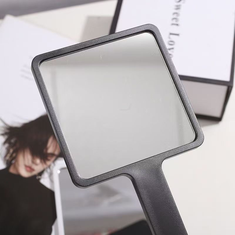 新しいサンリオスクエアポータブルハンドヘルドミラー高精細ハンドル化粧鏡メイクアップ小型ミラー手持ち|undefined