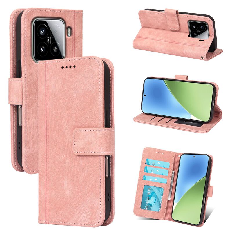Suitable for Xiaomi15Pro Mobile Phone Leather Case Xiaomi 14Tpro Coin Purse 14Ultra Flip Phone Protective Case