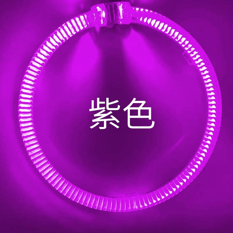Alto brillo LED guía de luz Ángel ojo 3,0 pulgadas 2,5 lente del coche Lámpara decorativa diablo ojo LED Ángel ojo apertura